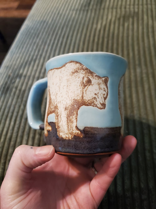 Daytime Bear Mug, Medium