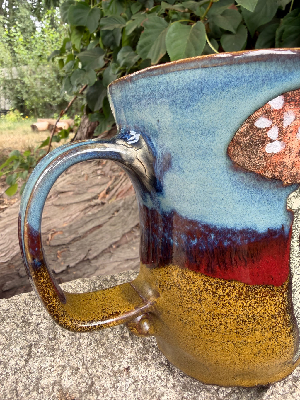 Large Amanita Mug