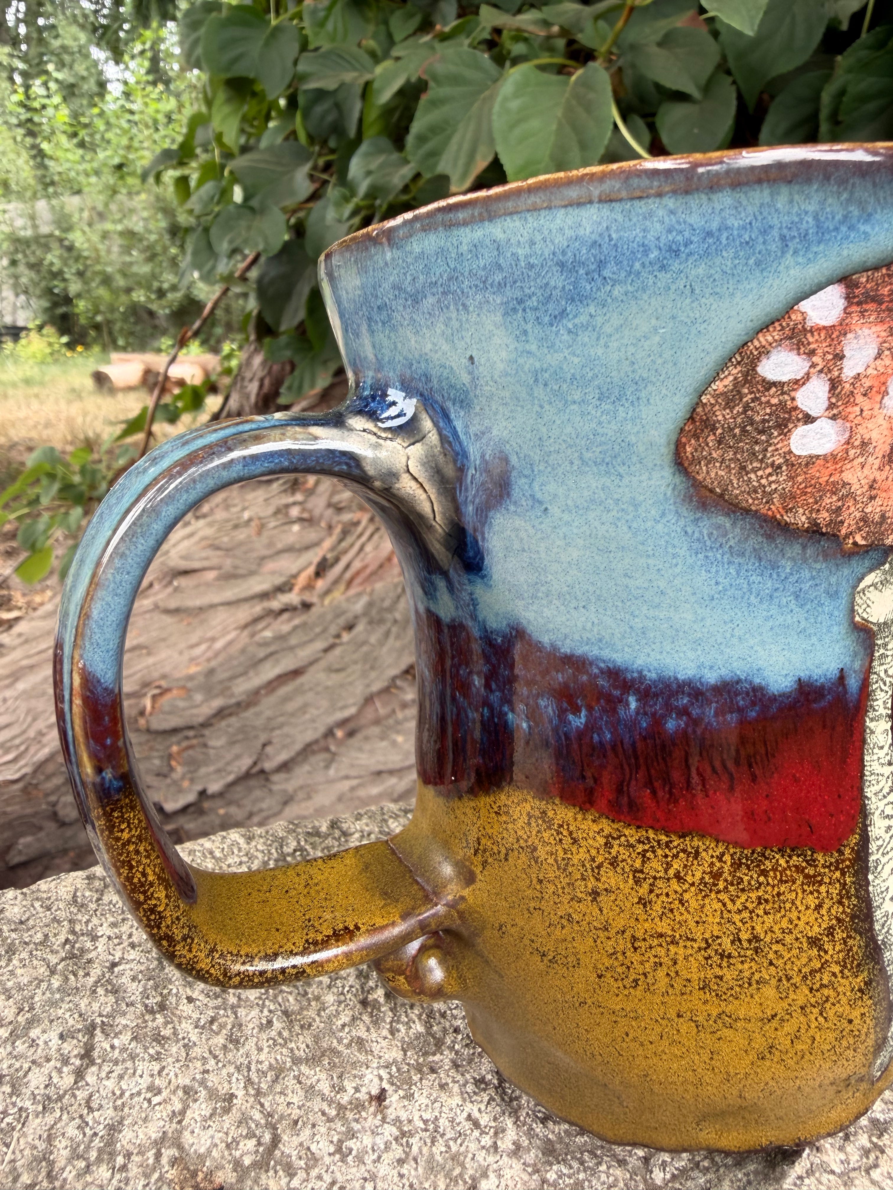 Large Amanita Mug