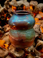 Medium Raku Vase