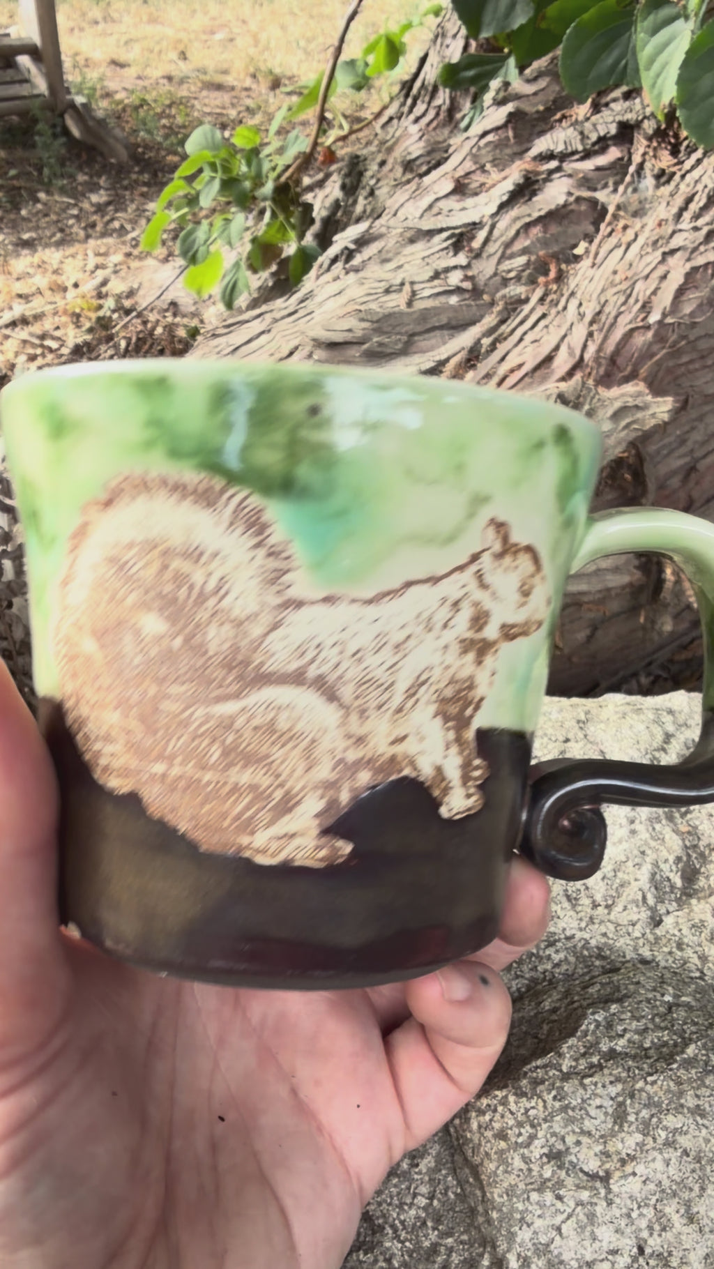 Medium Squirrel Mug