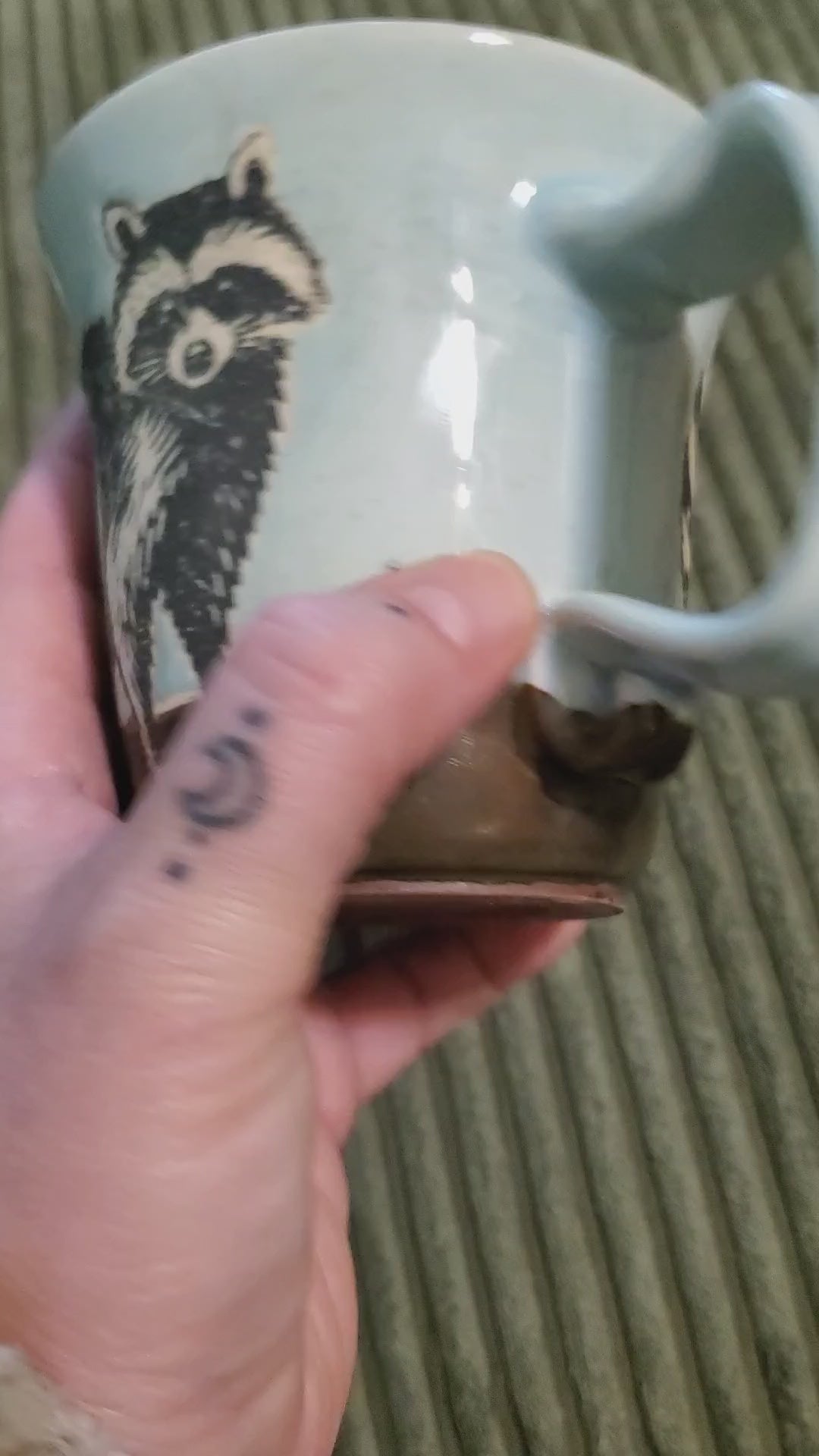 Medium Raccoon Mug