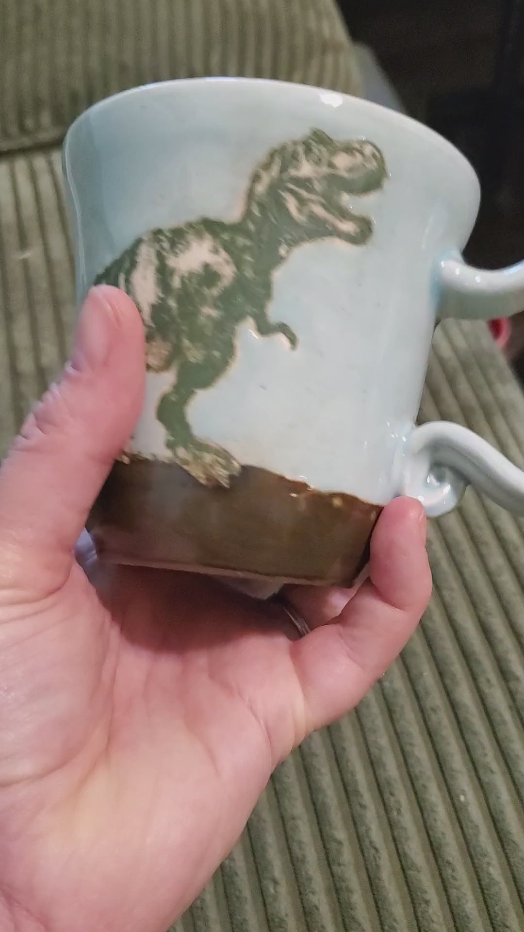 Daytime Dino Mug, Medium