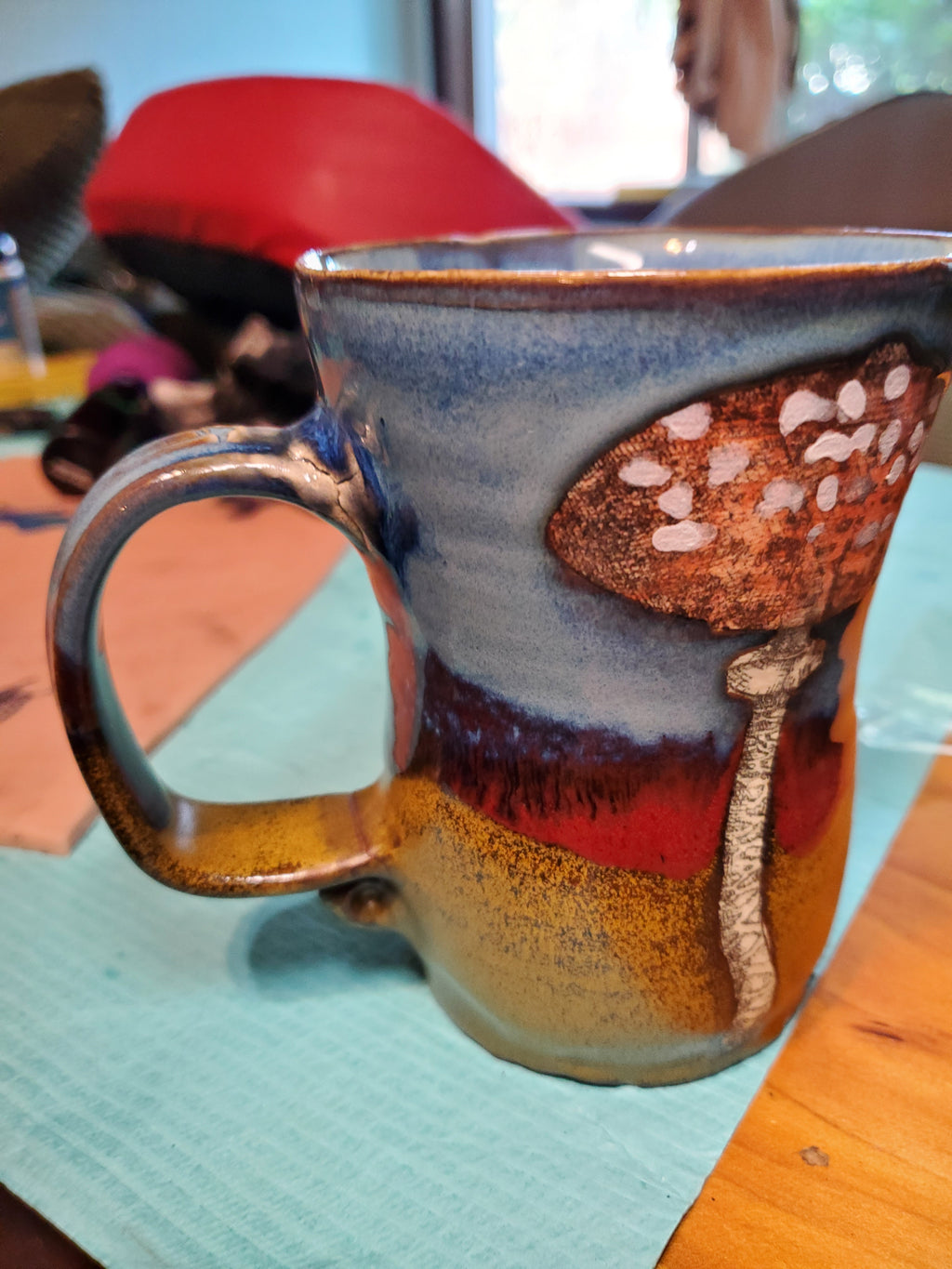 Large Amanita Mug